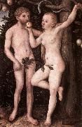 CRANACH, Lucas the Elder Adam and Eve 05 USA oil painting artist